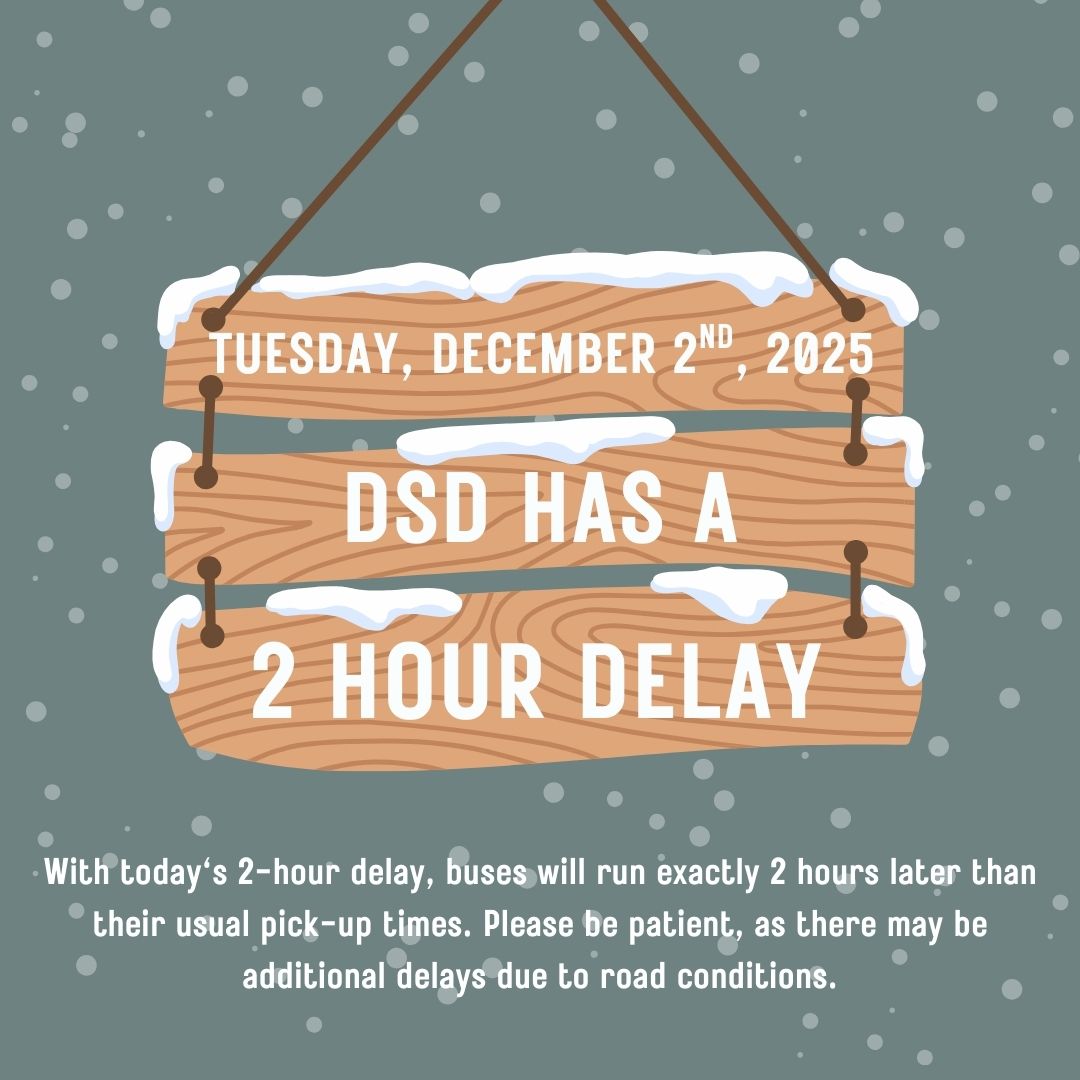 Tuesday (12/2/25) - 2-Hour Delay